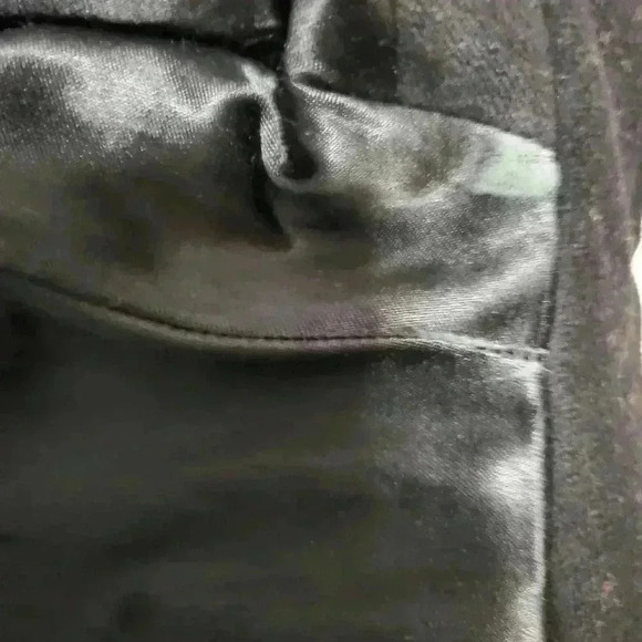 STERLING STALL VINTAGE black Pure  virgin wool coat. Size XL - Picture 12 of 15